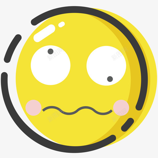 搞怪svg_新图网 https://ixintu.com 搞怪 填充 简约 可爱