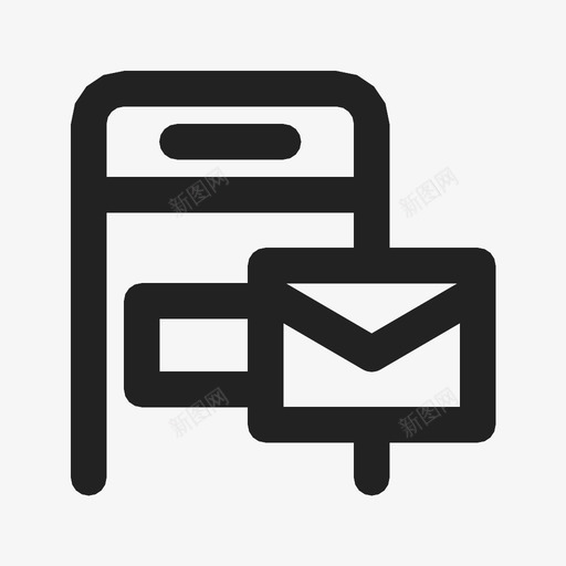 电子邮件信息手机图标svg_新图网 https://ixintu.com 信息 手机 智能手机 电子邮件 触摸屏