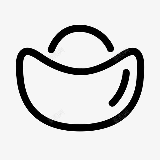 积分-元宝svg_新图网 https://ixintu.com 积分-元宝