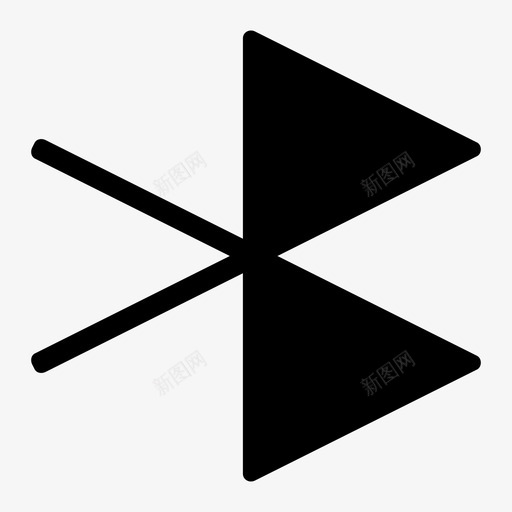 蓝牙连接设备图标svg_新图网 https://ixintu.com 共享 技术计算机硬件 蓝牙 设备 连接