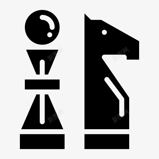 国际象棋棋盘游戏体育图标svg_新图网 https://ixintu.com 体育 国际象棋 棋盘游戏 游戏