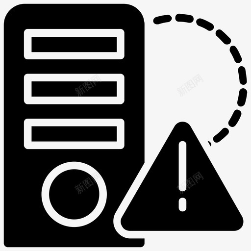 服务器错误http错误internet错误图标svg_新图网 https://ixintu.com http错误 internet错误 服务器错误 未找到页面 计算机和网络字形图标