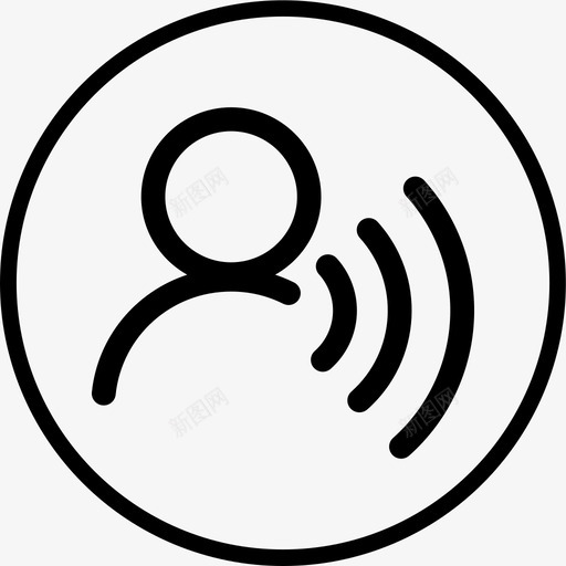 人体红外传感器svg_新图网 https://ixintu.com 人体红外传感器