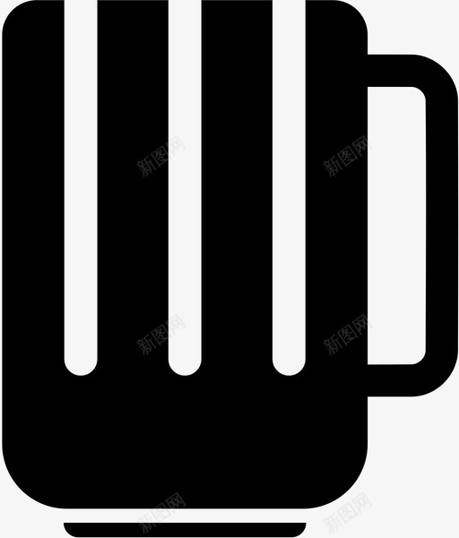 玻璃啤酒饮料图标svg_新图网 https://ixintu.com 啤酒 玻璃 饮料