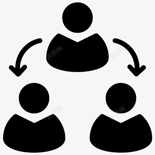 工作组人员组项目组图标svg_新图网 https://ixintu.com 人力资源字形图标 人员组 团队合作 工作组 销售团队 项目组