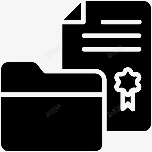 法律文件法令文书图标svg_新图网 https://ixintu.com 文书 法令 法律和司法字形图标 法律文件