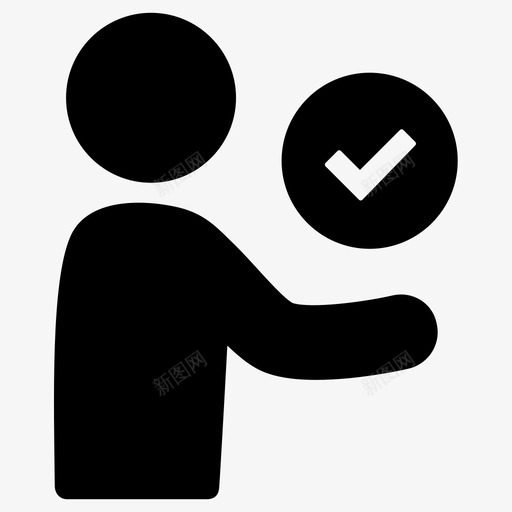 正确勾选准确图标svg_新图网 https://ixintu.com 人们给予 准确 勾选 是的 正确