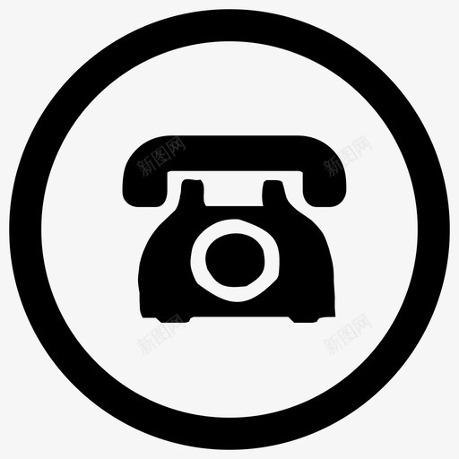 公司电话svg_新图网 https://ixintu.com 公司电话