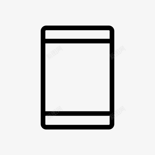 平板电脑移动设备ui基本图标大svg_新图网 https://ixintu.com ui基本图标大 平板电脑 移动设备