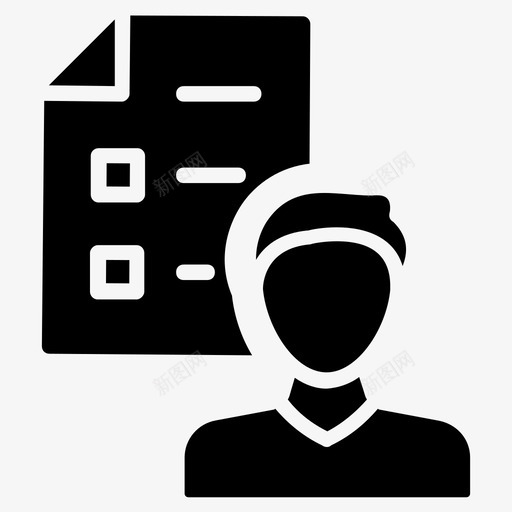 数据管理器数据管理信息管理图标svg_新图网 https://ixintu.com 人力资源字形图标 信息管理 数据管理 数据管理器 记录管理员