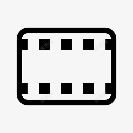 电影电影院电影票图标svg_新图网 https://ixintu.com 剧院 基本图标集 电影 电影票 电影院