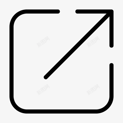在新窗口中电子邮件展开图标svg_新图网 https://ixintu.com 在新窗口中 展开 新窗口 电子邮件 邮件对象