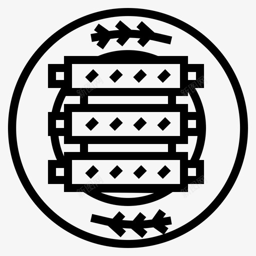 肋骨烧烤牛肉图标svg_新图网 https://ixintu.com 烤牛肉串 烧烤 牛肉 甜点 肉 肋骨 骨头