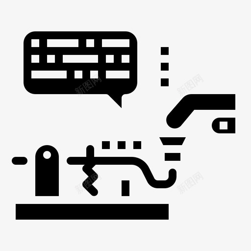 莫尔斯电码通讯图标svg_新图网 https://ixintu.com 电码 莫尔斯 通讯 通讯固体 频率