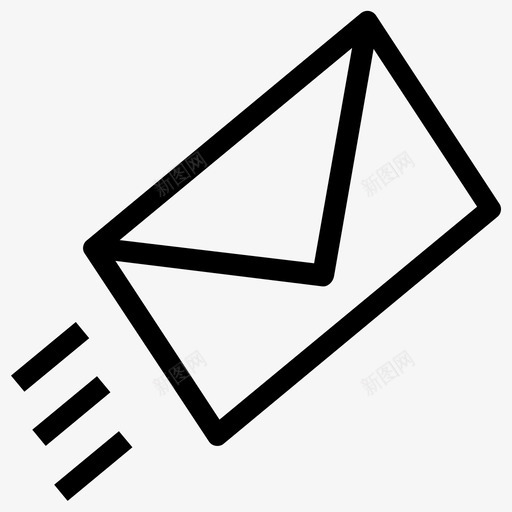 邮件在线营销3浅圆形图标svg_新图网 https://ixintu.com 在线营销3 浅圆形 邮件