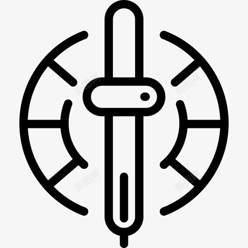 滴管平面师工具线性图标svg_新图网 https://ixintu.com 平面设计师工具 滴管 线性
