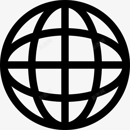 世界网格地图和旗帜说明图标svg_新图网 https://ixintu.com 世界网格 地图和旗帜 说明