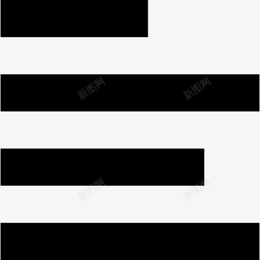 左对齐文本编辑器1填充图标svg_新图网 https://ixintu.com 填充 左对齐 文本编辑器1