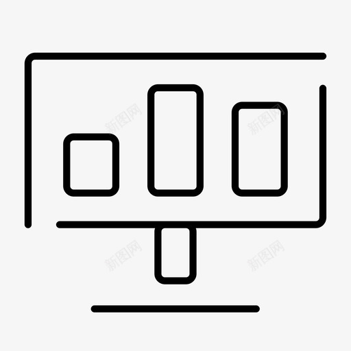 统计图表金融图标svg_新图网 https://ixintu.com 图表 市场营销 统计 金融