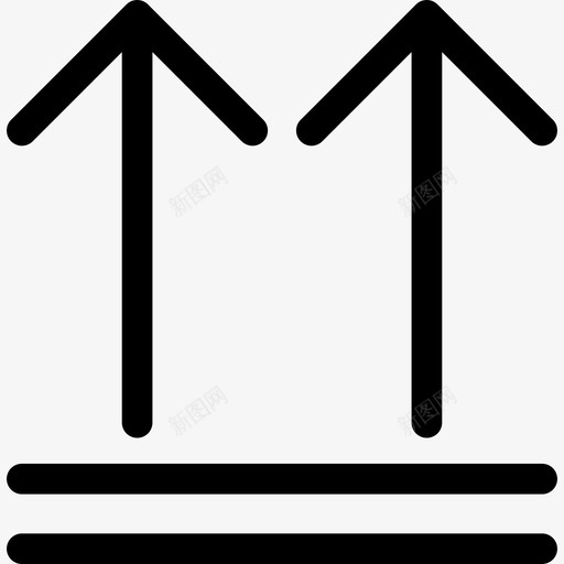 跟上箭头物流配送指示图标svg_新图网 https://ixintu.com 物流配送指示 箭头 跟上