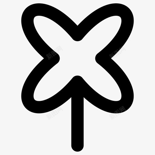 花朵自然元素大胆圆润图标svg_新图网 https://ixintu.com 大胆圆润 自然元素 花朵