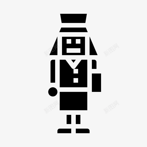 护士工作职业图标svg_新图网 https://ixintu.com 医院 妇女 工作 护士 职业