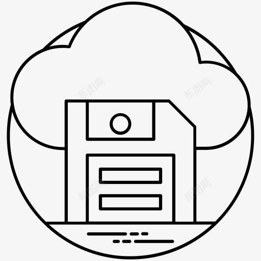 保存到云云备份云sd卡图标svg_新图网 https://ixintu.com 业务和数据管理行图标 云sd卡 云备份 云存储 保存到云 数字存储 软盘