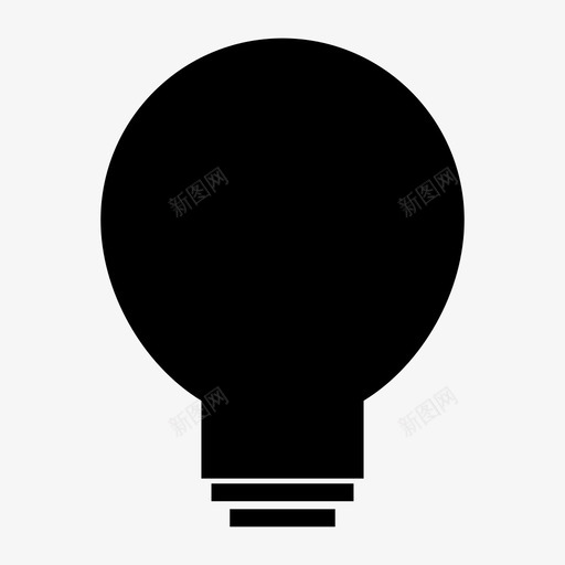 灯明亮对比图标svg_新图网 https://ixintu.com 对比 开发用户界面图标 想法 明亮 灯 灯泡 灵感 网页设计