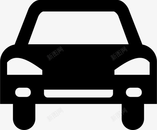 汽车驱动器头灯图标svg_新图网 https://ixintu.com 头灯 汽车 车辆 驱动器