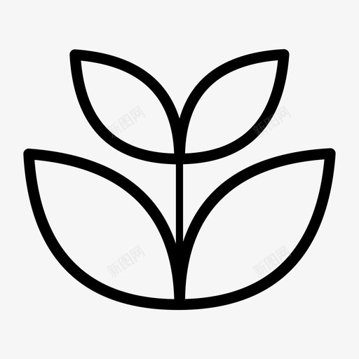 叶图标秋天自然svg_新图网 https://ixintu.com 叶图标 春天 植物 秋天 自然