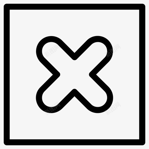 取消关闭错误图标svg_新图网 https://ixintu.com 关闭 关闭取消错误退出交叉删除错误x停止 取消 错误