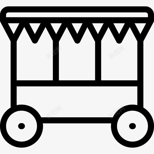马戏团马车大马戏团直线的图标svg_新图网 https://ixintu.com 大马戏团 直线的 马戏团马车