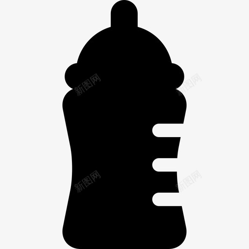 奶瓶食物婴儿玩具图标svg_新图网 https://ixintu.com 奶瓶 婴儿玩具 食物