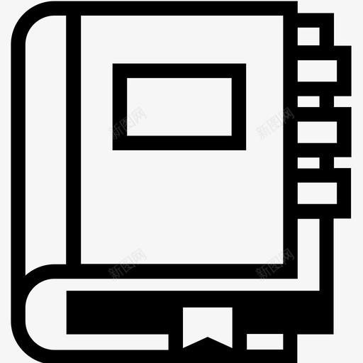 议程议程簿笔记本图标svg_新图网 https://ixintu.com 笔记本 议程 议程图标 议程簿