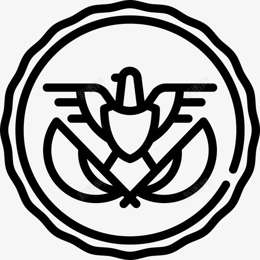 也门里亚尔亚洲股票线性图标svg_新图网 https://ixintu.com 也门里亚尔 亚洲股票 线性