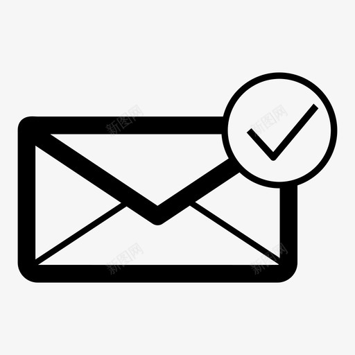 电子邮件检查收件箱邮件图标svg_新图网 https://ixintu.com 平面2 收件箱 电子邮件检查 邮件 阅读