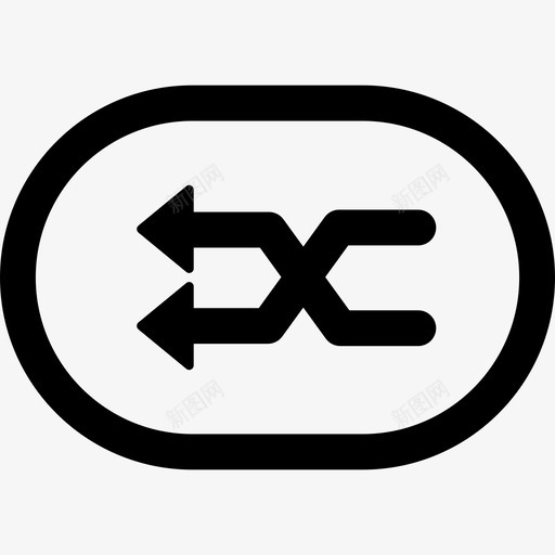 随机播放箭头最小界面和网络图标svg_新图网 https://ixintu.com 最小界面和网络 箭头 随机播放