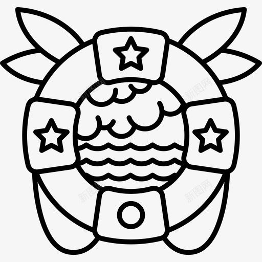 救命的复古纹身图标svg_新图网 https://ixintu.com 救命的复古纹身