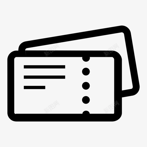 电影票优惠券入场券图标svg_新图网 https://ixintu.com 优惠券 入场券 公寓2 电影 电影票