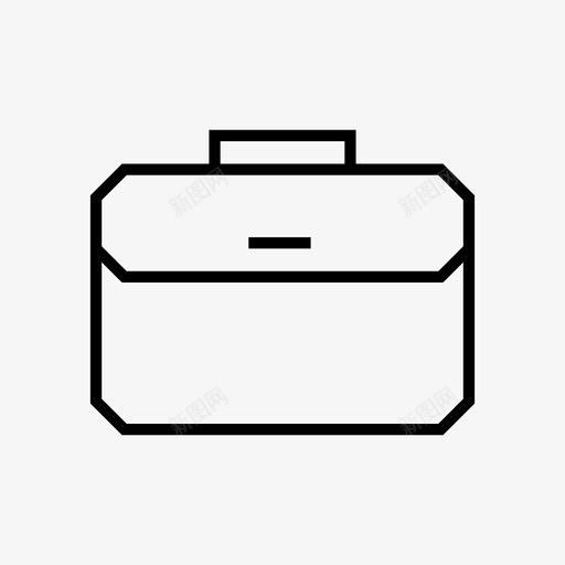 公文包书包手提箱图标svg_新图网 https://ixintu.com 1emtech 书包 公文包 手提箱