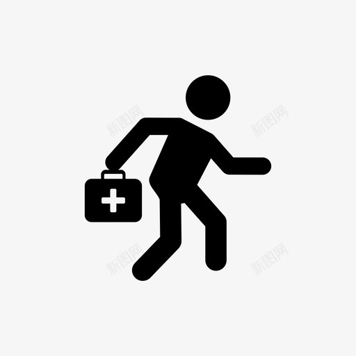 随叫随到医生医疗保健图标svg_新图网 https://ixintu.com 医疗保健 随叫随到医生