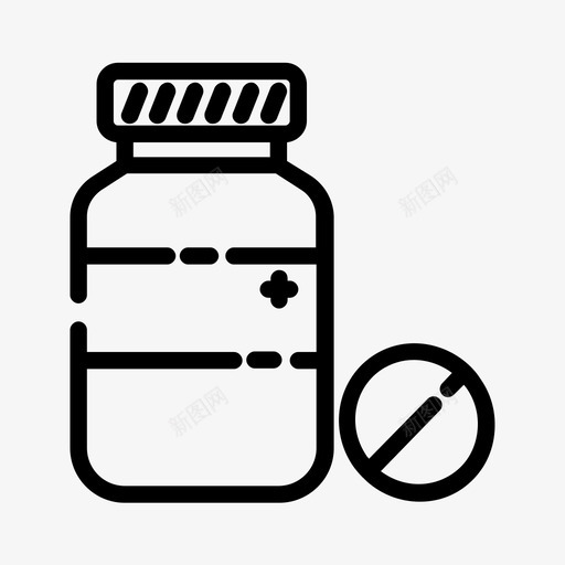 药品卫生注射器图标svg_新图网 https://ixintu.com 卫生 注射器 药品