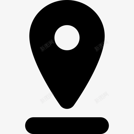 点位置地图和标志web和应用程序界面图标svg_新图网 https://ixintu.com web和应用程序界面 地图和标志 点位置