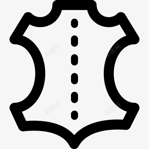 皮革线状针线和缝纫线状图标svg_新图网 https://ixintu.com 皮革 线状 线状针线和缝纫