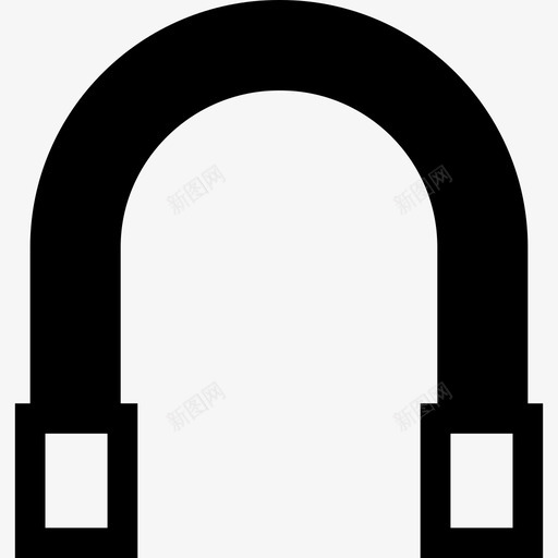 磁铁工具和器具实验室设备1图标svg_新图网 https://ixintu.com 实验室设备1 工具和器具 磁铁