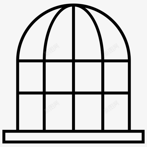 笼子鸟笼宠物利器图标svg_新图网 https://ixintu.com 宠物利器 笼子 鸟笼