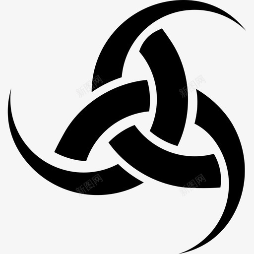 奥丁形状宗教象征图标svg_新图网 https://ixintu.com 奥丁 宗教象征 形状