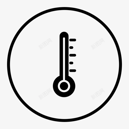 体温计发烧健康检查图标svg_新图网 https://ixintu.com 体温 体温计 健康检查 发烧 水银温度计 药物