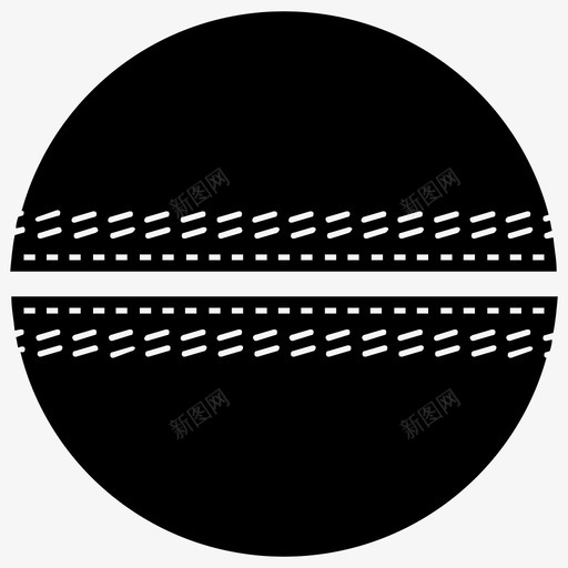 板球棒球硬球图标svg_新图网 https://ixintu.com 板球 棒球 硬球 运动球字形图标 运动设备