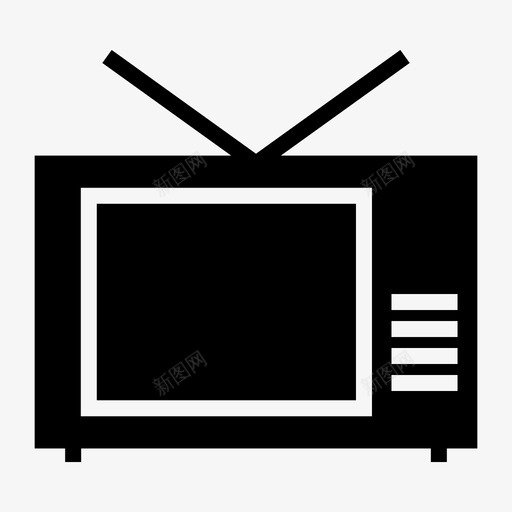 电视电子电影图标svg_新图网 https://ixintu.com 开发用户界面符号图标 手表 电子 电影 电视 网页设计